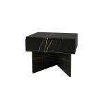 Bedroom furniture Luxury marble bedside table