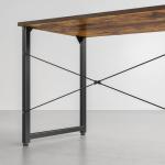 CubiCubi Computer Desk, 32 inch Small Home Office Desk for Small Spaces, Modern Simple Style for Home, Office, Study, Writing, Deep Brown