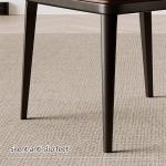 Simple Home Dining Chairs Modern Soft Leather Cafe Chair with Curved Backrest Comfy Steel Leg Kitchen Living Room Dinner Chair