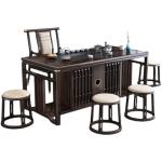 New Chinese solid wood tea table and chair combination coffee  set integrated coffee table living room home tea table
