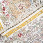 305x427cm Handmade Silk Carpet Kid Friendly Exquisite Turkish Villa Rug (TJ408A)