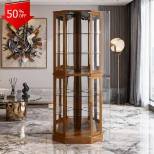 Cabinet Living Room Showcase Cabinet Furniture Buffet Cabinets Storage Home Furniture Liquidation Crack Shelves Display Cabniet