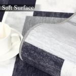 GAOMON 6x9 Contemporary Geometric Accent Rug for Living Room, Bedroom, Dining Room, Office - Soft, Non Slip, Non Shedding, Washable, Grey