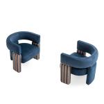 Hot-selling cheap custom living room sofa hotel leisure  living room furniture leisure chair modern deck fabric