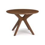 Signature Design by Ashley Lyncott Traditional Round Dining Room Table, Seats up to 4, Brown, 45" W x 29.75" H