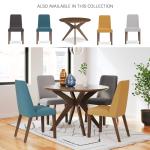 Signature Design by Ashley Lyncott Traditional Round Dining Room Table, Seats up to 4, Brown, 45" W x 29.75" H