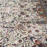 305x427cm Handmade Silk Carpet Exquisite Oversized Home Decor Large Rug (TJ197A)