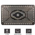 7-Piece Patio Dining Set,All-Weather Cast Aluminum Conversation Set Includes 6 Chairs and 1 Rectangular Table with Umbrella Hole