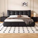 Fancy Upholstered Bed Bedside Table Modern Bedroom Storage Beds Lounge Sleeping Muebles Para Dormitorio Home Accessories