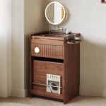 Small Corner Vanity Table Wood Drawers Makeup Mirror Chair Bedside Dressing Table Modern Cosmetics Penteadeira Trendy Furniture