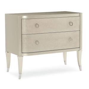 American Luxury Modern Minimalist Bedside Table Drawer Champagne Gold Finish Bedroom Side Table