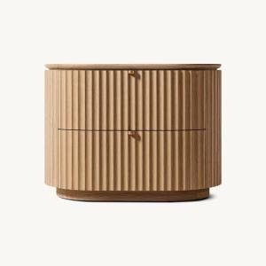 American wooden bedside table Bedroom bedside table, household, civilian furniture