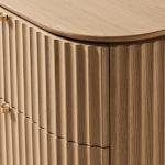 American wooden bedside table Bedroom bedside table, household, civilian furniture