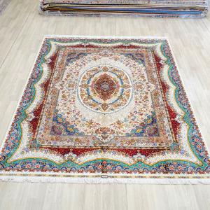 244x305cm High Quality Silk Carpets Persian Large Handmade Nain Rugs Premium Living Room Bedroom Rug Oriental Home Decoration