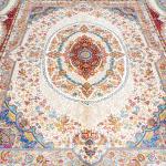 244x305cm High Quality Silk Carpets Persian Large Handmade Nain Rugs Premium Living Room Bedroom Rug Oriental Home Decoration
