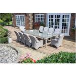 Extra Large 10 Seater Banquet Dining Furniture Set Patio Table and Chairs