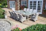 Extra Large 10 Seater Banquet Dining Furniture Set Patio Table and Chairs
