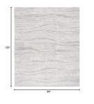 SAFAVIEH Area Rug 8x10 - Metro Collection - Large - Grey & Ivory, Handmade Wool, Modern Design, Ideal for Living Room, Bedroom, Office, Dining Space (MET995F)