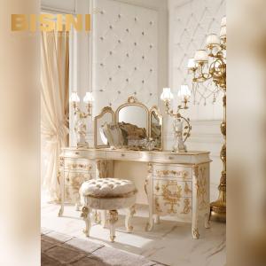 Executive Bedroom Dressing Table High-end Villa Dressing Table Bedside Table Cabinet Luxurious Storage Cabinet European-style