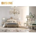 Executive Bedroom Dressing Table High-end Villa Dressing Table Bedside Table Cabinet Luxurious Storage Cabinet European-style