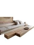wabi-sabi wind log coffee table, living room household whole solid wood pier, homestay exhibition hall clothing store