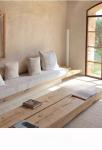 wabi-sabi wind log coffee table, living room household whole solid wood pier, homestay exhibition hall clothing store