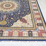 244x305cm Premium Bedroom Carpet Silk Persian Rug for Luxury House Living Room Large Oriental Handmade Floor Rugs High Quality