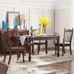 Wooden Unique Dining Table Waterproof Oilproof Nordic Side Chairs Tables Small Modern Space Saving Mesas De Comedor Furniture