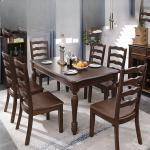 Wooden Unique Dining Table Waterproof Oilproof Nordic Side Chairs Tables Small Modern Space Saving Mesas De Comedor Furniture