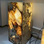 Marble Led Light  Marble Floor Lamp Dining Table with Kitchen Bedside Bar Nordic Stone Floor Light
