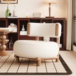 Art Single Luxury Lazy Chair Designer Indoor Minimalist Sturdy Floor Lazy Chair Lounges Makeup Sedie Da Soggiorno Home Furniture