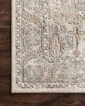 Loloi Teagan Collection TEA-03 Ivory/Sand 11'-6" x 15' Area Rug, Large, Soft Neutral Rug, High-Traffic for Living Room, Bedroom, Home Office, Dining Area