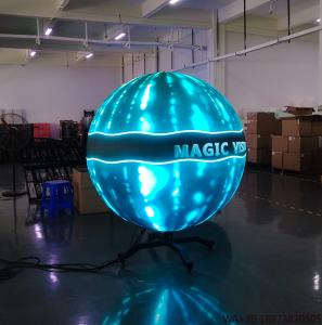 LED Display 360° Panoramic Viewing Seamless Omni-surface  Screen Kinetic Art Compatible Spherical Display