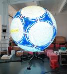 LED Display 360° Panoramic Viewing Seamless Omni-surface  Screen Kinetic Art Compatible Spherical Display