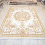 305x427cm Large Handmade Hand Made Rugs European Style Hand Knotted Silk Carpets (TJ531A)