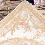 305x427cm Large Handmade Hand Made Rugs European Style Hand Knotted Silk Carpets (TJ531A)