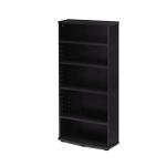 FURINNO Jaya 4-Tier Multimedia Storage Tower, Espresso