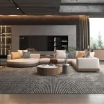 Italian Design Living Room Sofas Party Relaxing Arm Ergonomic Comfortable Living Room Sofas Salon Divano Chinese Style Furniture