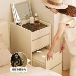 Vanity Makeup Makeup Desk Equipped LED Lights Stool Whole Solid Wood Dresser Bedside Table Integrated Cabinet Dressing Table