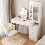 European Luxury Vanity Table Kids Closets Stool Organizer Dressing Table Modern Coffee Bedside Penteadeira Postmodern Furniture