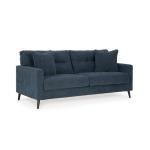 Signature Design by Ashley Bixler Classic Tufted Sofa with Removable Cushions, Blue