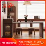 Service Chairs Dining Table Design Light Glass Island Extensible Tables Restaurant Center Modern Nordic Muebles Trendy Furniture