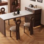 Service Chairs Dining Table Design Light Glass Island Extensible Tables Restaurant Center Modern Nordic Muebles Trendy Furniture