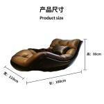 Customizable Reclining chair simple modern lazy Italian sofa home living room