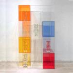 Modern Nordic  Designer bar Stool Kitchen Acrylic  Furniture Supplier Coffee Table