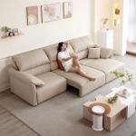 Design 2 Person Living Room Sofas Nordic Modern Comfortable Aesthetic Loveseat Couch Lounges Floor Divano Nordic Furniture