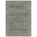 BESBLEE 8X10 Area Rugs Machine Washable Rugs for Living Room, Vintage Boho Large Rugs for Bedroom Dining Room, Non Slip Indoor Soft Distressed Lightweight Thin Low Pile Carpet, Deep