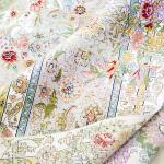 305x427cm Yilong Medallion Design Handmade Rug Large Hand Knotted Persian Silk Carpet