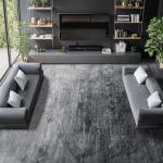 LIANLAM Washable Rug 8x10 Area Rugs for Living Room - Stain Resistant Non-Slip Backing Boho Rug for Bedroom,Durable & Ultra-Thin Vintage Large Area Rug(8x10,Gray)