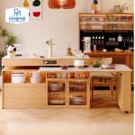 Drawer Kitchen Storage Table Wheels Socket Organizer Kitchen Extensible Dining Tables 4 Chairs Set Island Mesa Comedor Furniture